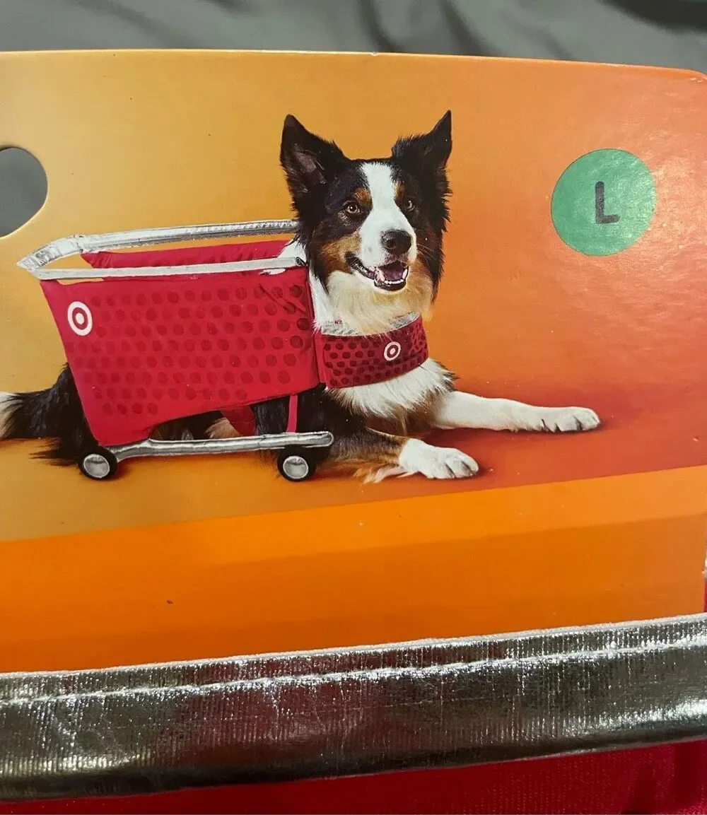 Boots and Barkley Target Cart Large Dog Costume New
